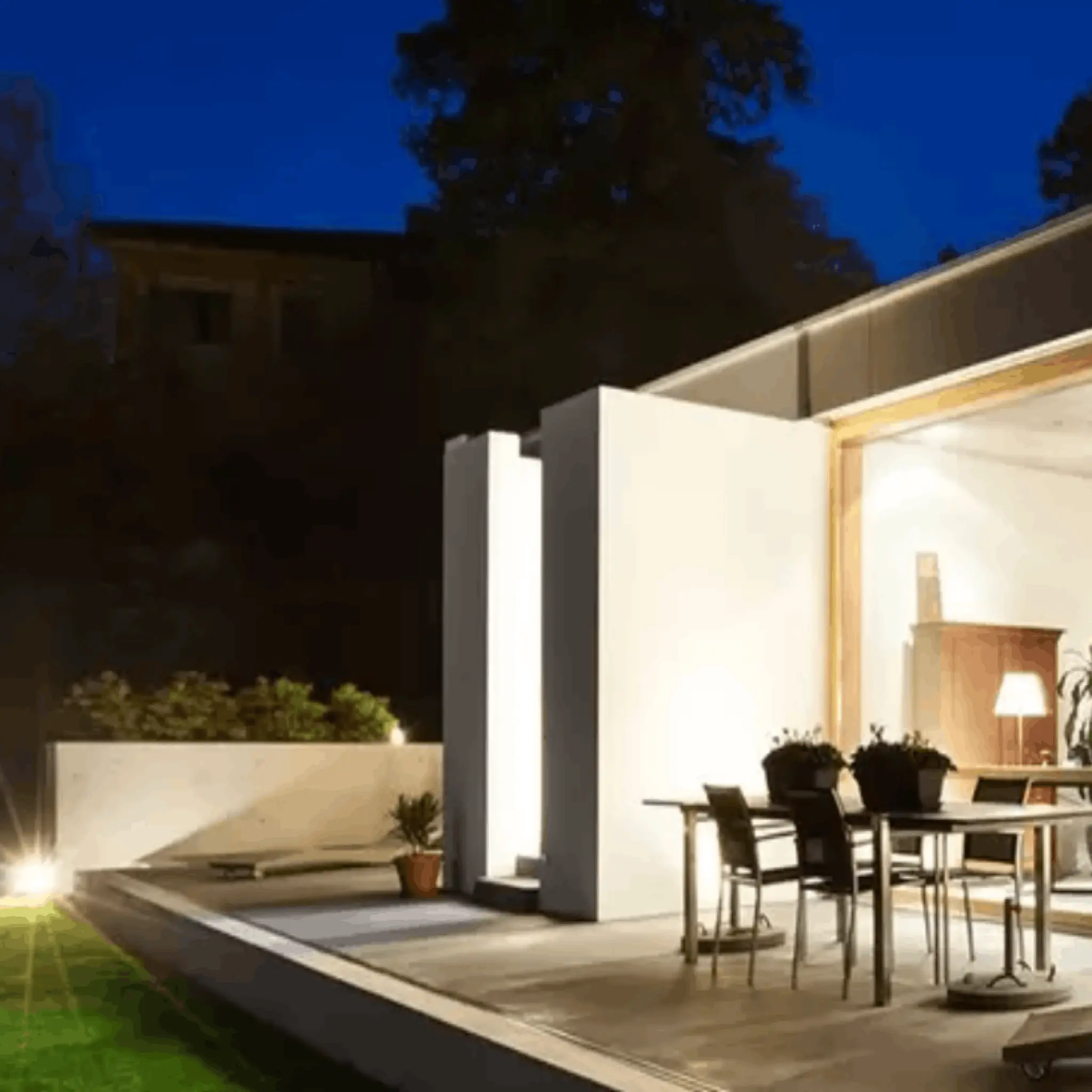 Modern Evening Deck